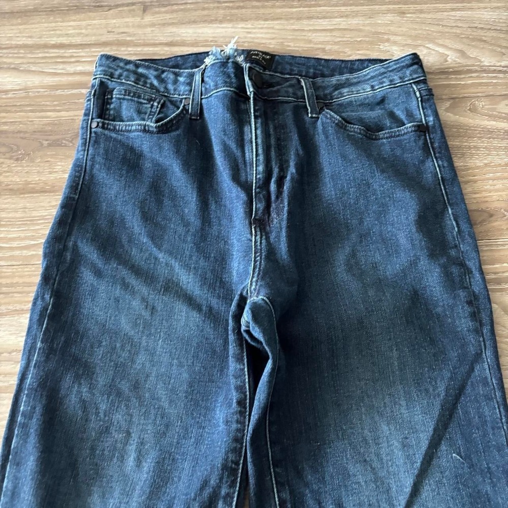 Vintage Y2K/2000s Grunge Dark Wash Flare Denim Jeans! 31x31 - Picture 5 of 7